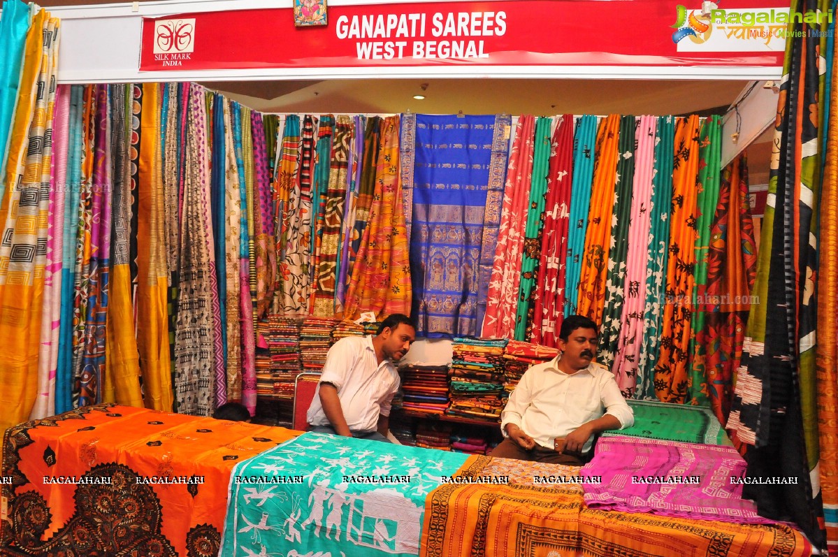 Silk Mark Expo at Shilpakala Vedika, Hyderabad (Sept. 2014)