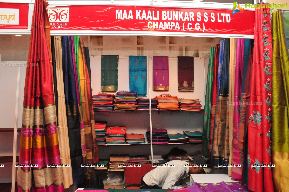 Silk Mark Expo at Shilpakala Vedika, Hyderabad (Sept. 2014)