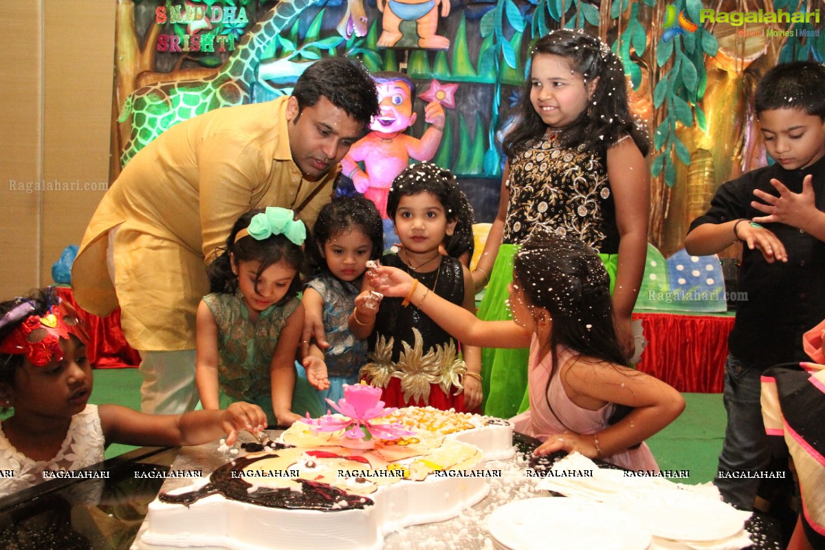 Snigdha-Srishti Birthday Party 2014 at The Park, Hyderabad