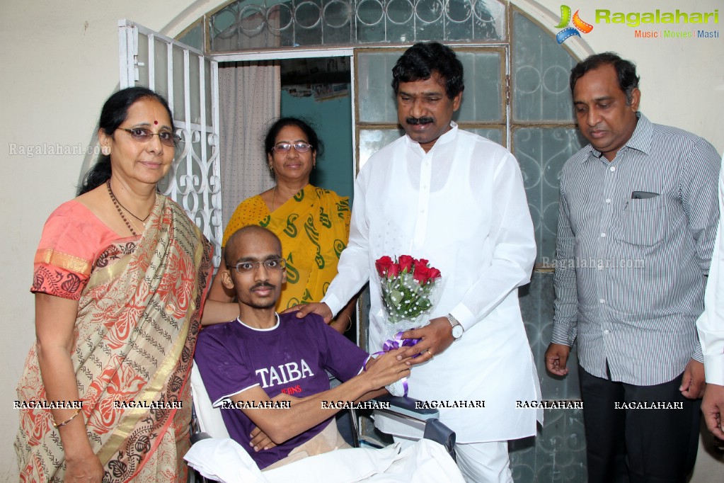 Deputy Chief Minister Dr Rajiah visits Sparsh Hospice, Hyderabad