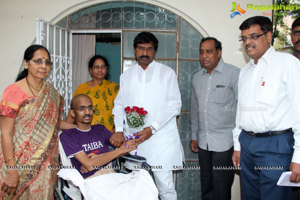 Deputy Chief Minister Dr Rajiah visits Sparsh Hospice, Hyderabad