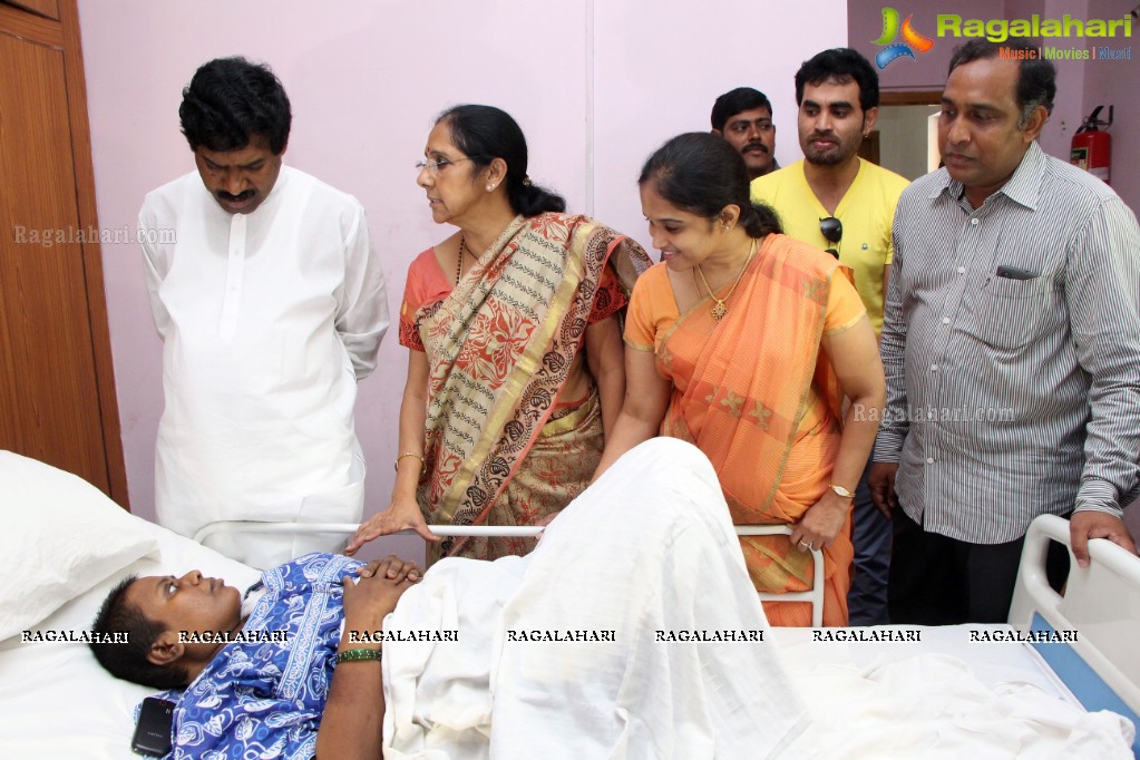 Deputy Chief Minister Dr Rajiah visits Sparsh Hospice, Hyderabad