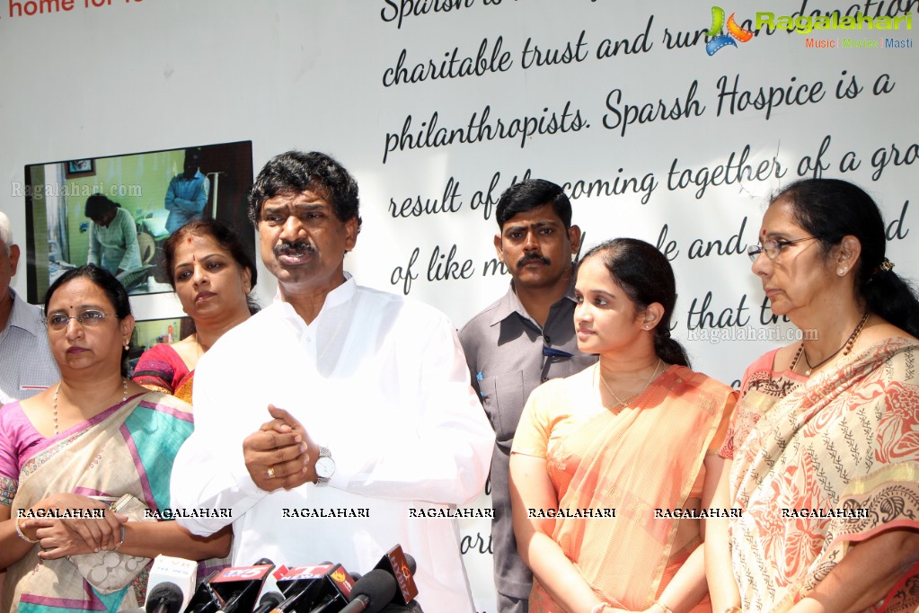 Deputy Chief Minister Dr Rajiah visits Sparsh Hospice, Hyderabad