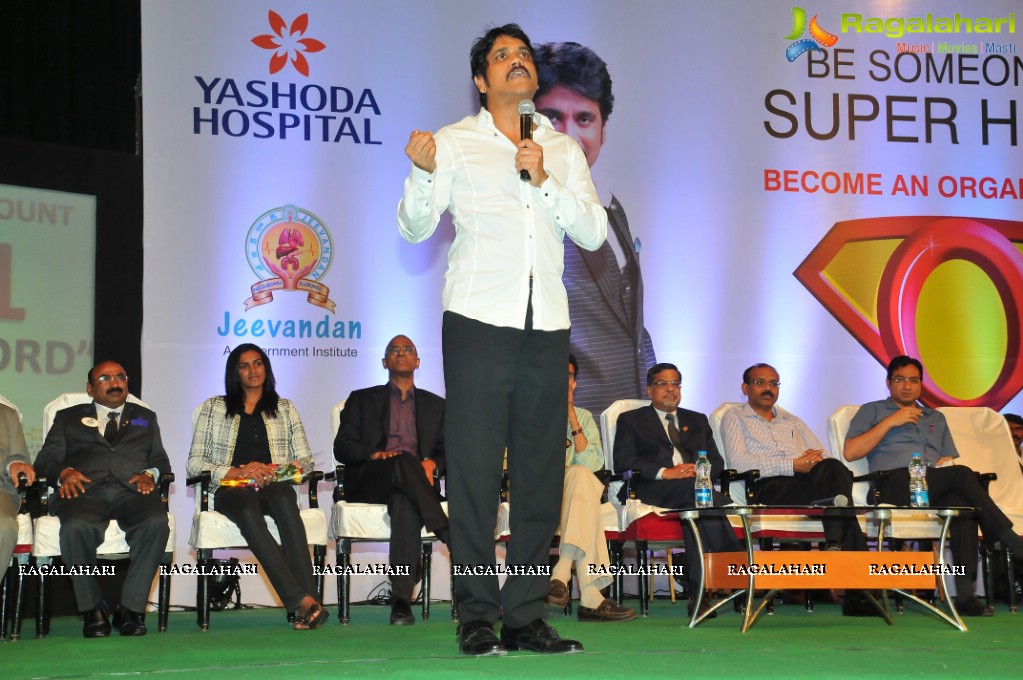 Nagarjuna supports Organ Donation Drive by Yashoda Hospitals and Jeevandan