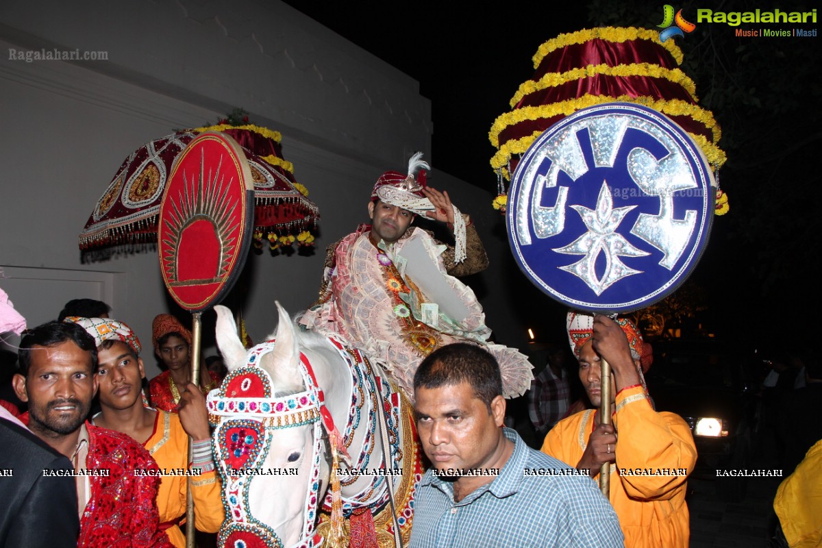 Tarun-Shrishti Wedding Celebrations at Taj Krishna, Hyderabad