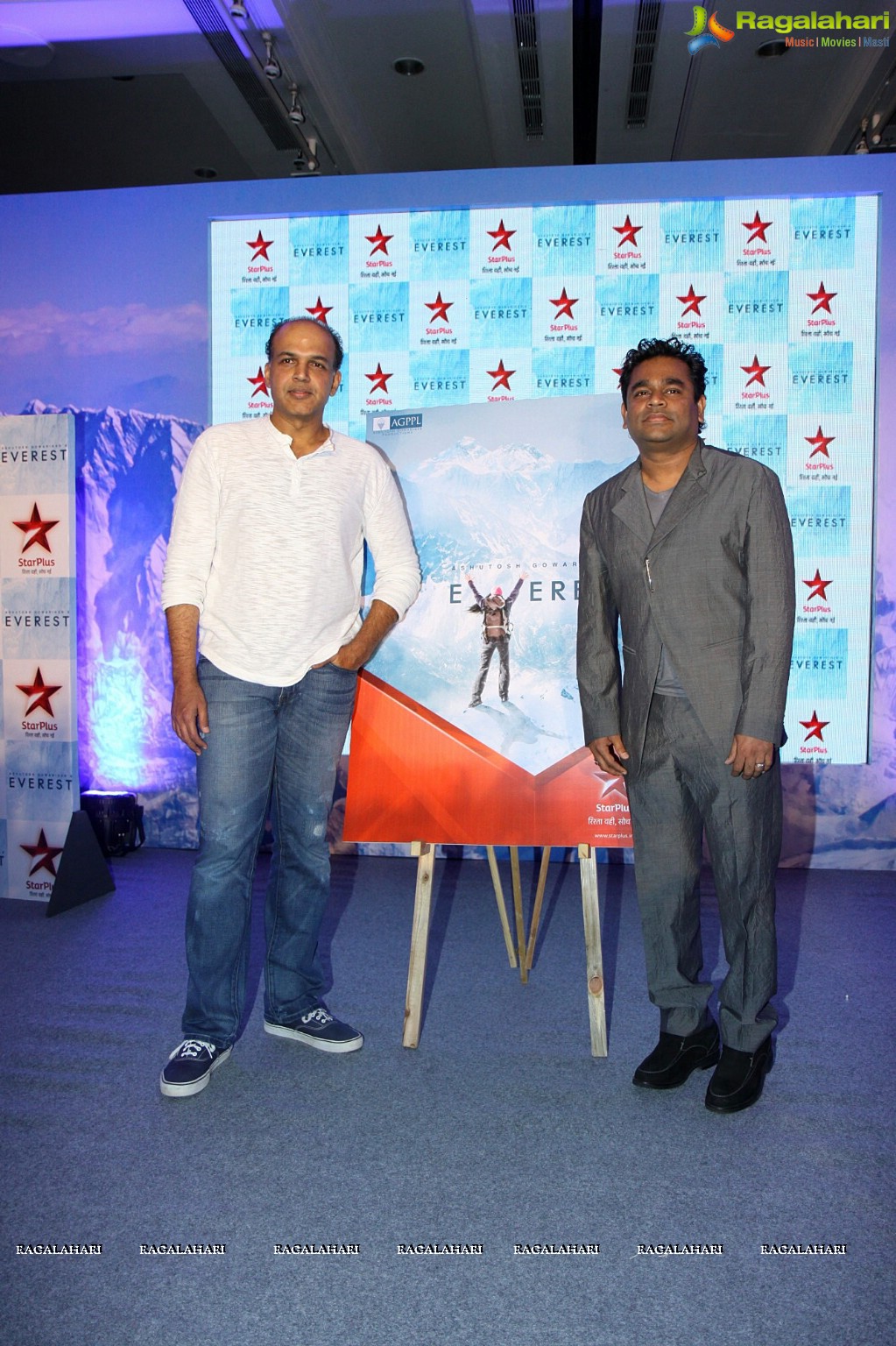 Ashutosh Gowariker and AR Rahman at Sneak Peak of TV Series Everest