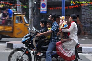 Ganesh Immersion 2014 Hyderabad