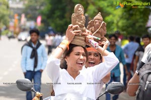 Ganesh Immersion 2014 Hyderabad