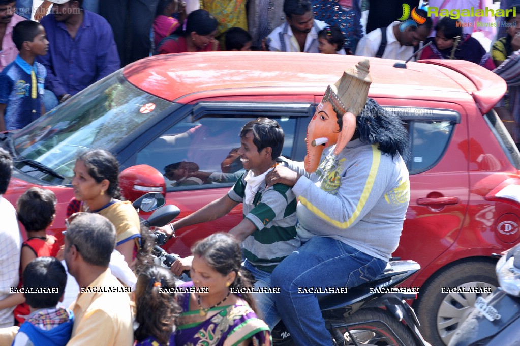 Ganesh Nimajjanam 2014, Hyderabad (Day 2)