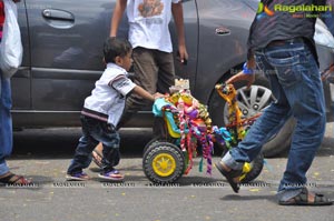 Ganesh Immersion 2014 Hyderabad