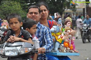 Ganesh Immersion 2014 Hyderabad