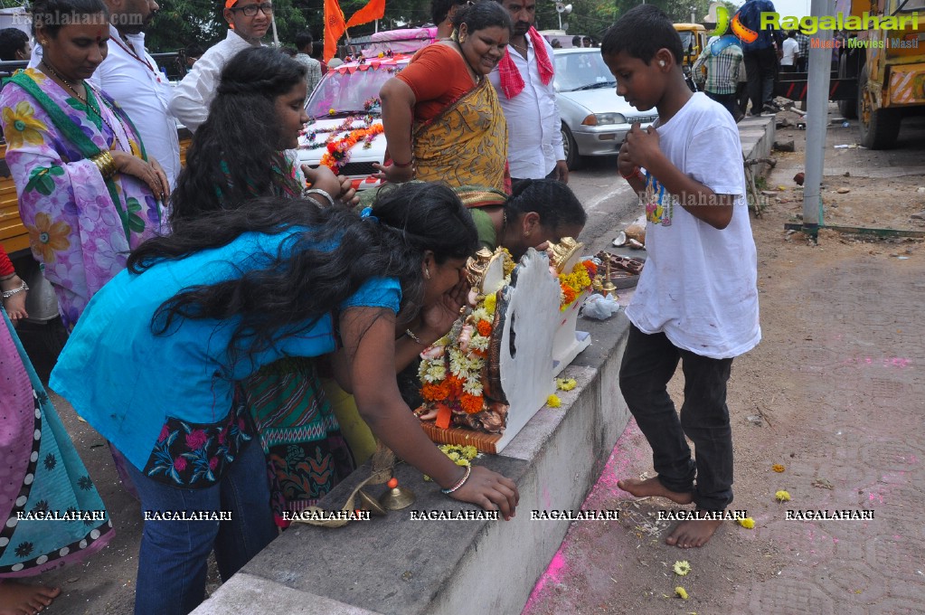 Ganesh Nimajjanam 2014, Hyderabad (Day 2)