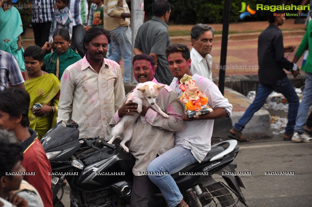 Ganesh Nimajjanam 2014, Hyderabad (Day 2)