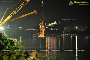 Ganesh Immersion 2014 Hyderabad