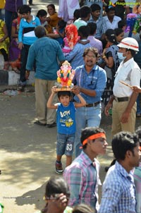 Ganesh Immersion 2014 Hyderabad