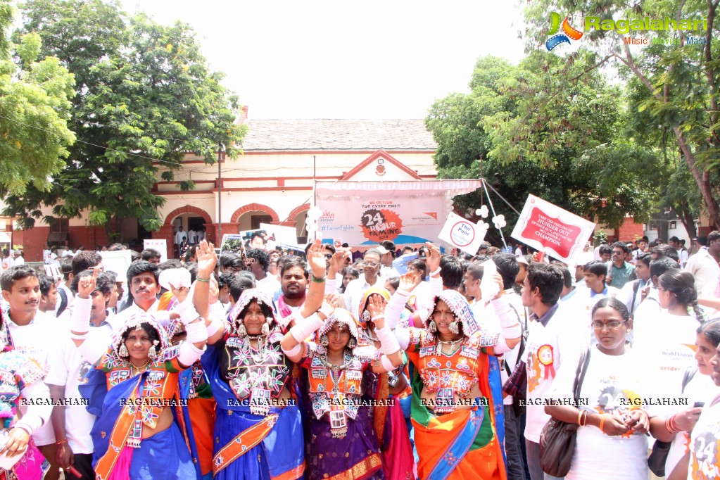 World Vision India Conducts Walkathon, Cultural Events on Hunger