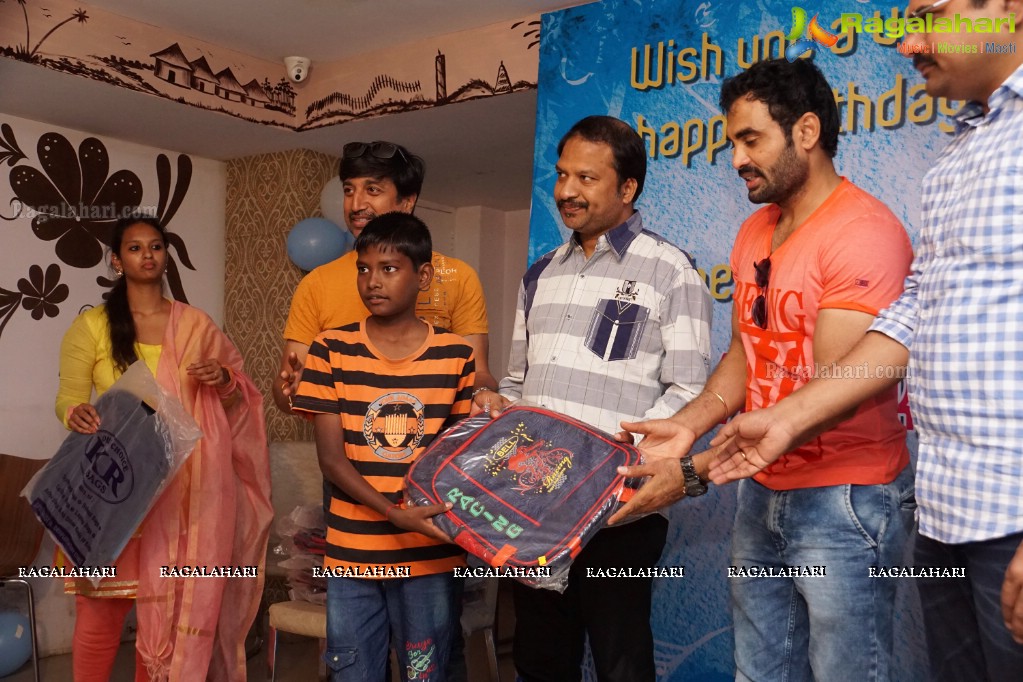 Abhinav Sardhar Patel Birthday Celebrations with Children of Samrakshna Organization, Hyderabad