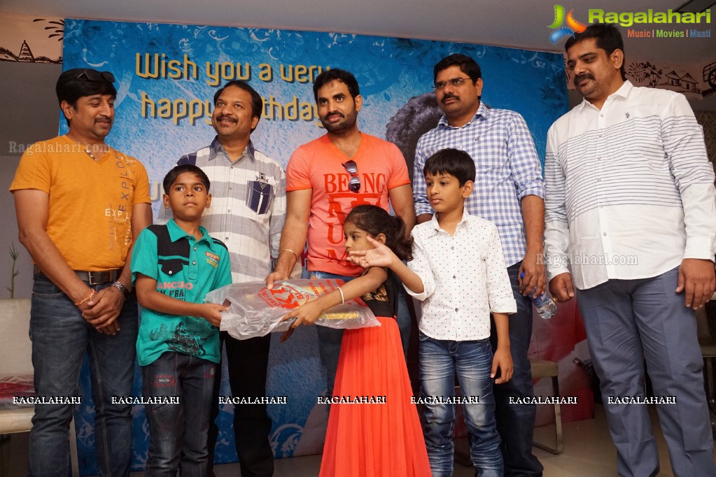 Abhinav Sardhar Patel Birthday Celebrations with Children of Samrakshna Organization, Hyderabad