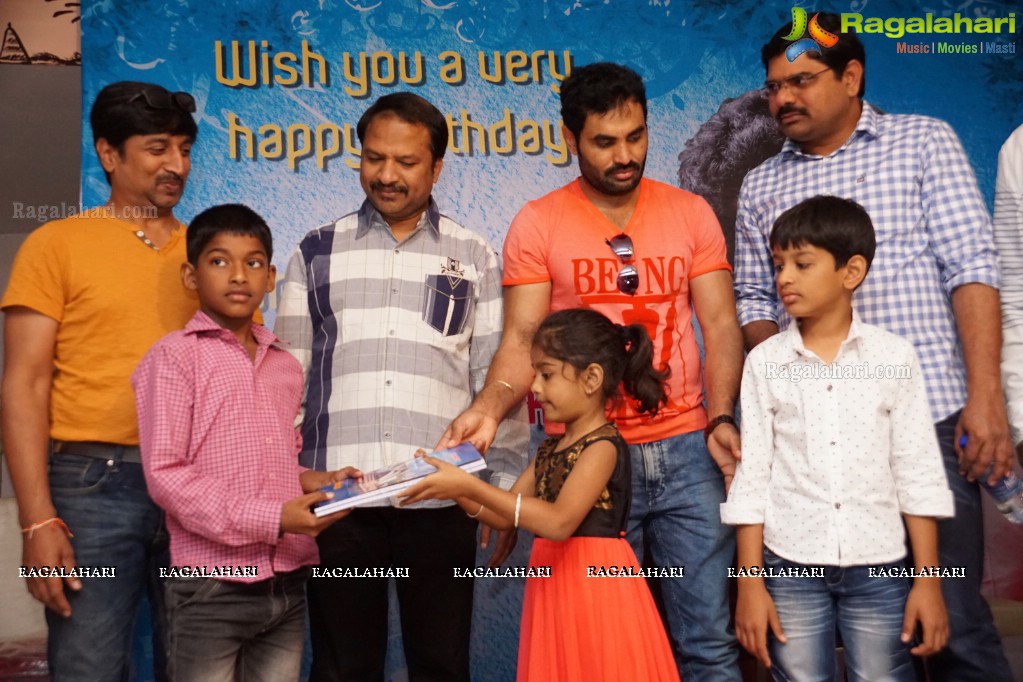 Abhinav Sardhar Patel Birthday Celebrations with Children of Samrakshna Organization, Hyderabad