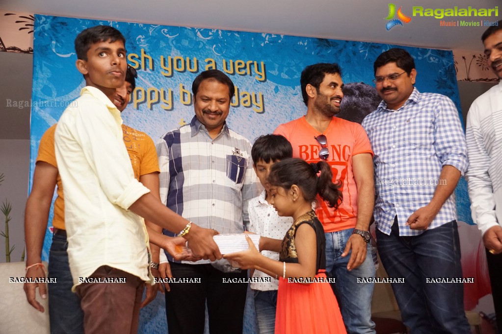 Abhinav Sardhar Patel Birthday Celebrations with Children of Samrakshna Organization, Hyderabad