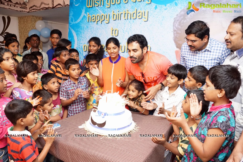 Abhinav Sardhar Patel Birthday Celebrations with Children of Samrakshna Organization, Hyderabad