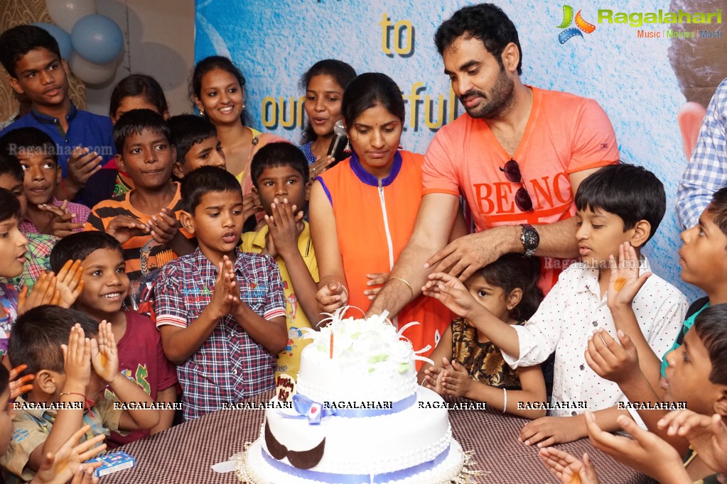 Abhinav Sardhar Patel Birthday Celebrations with Children of Samrakshna Organization, Hyderabad