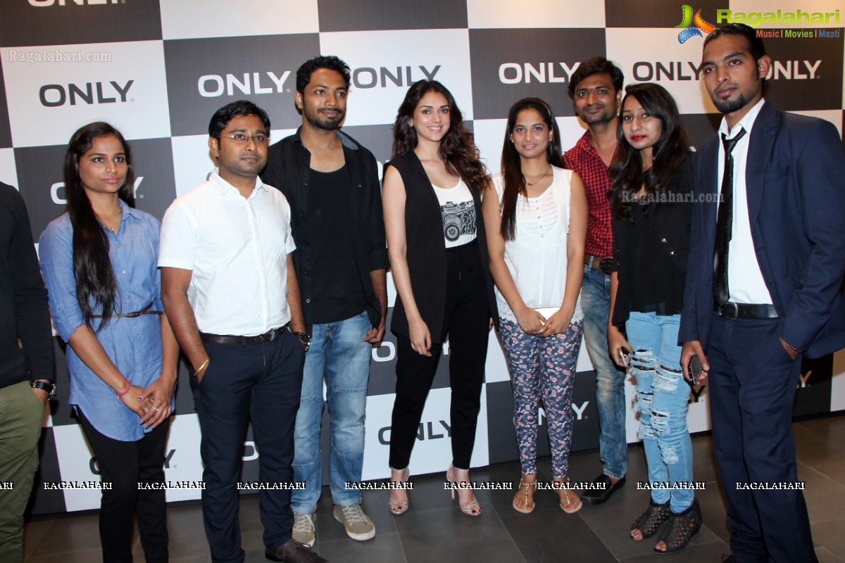 Aditi Rao Hydari launches Only Store at GVK One Mall, Hyderabad