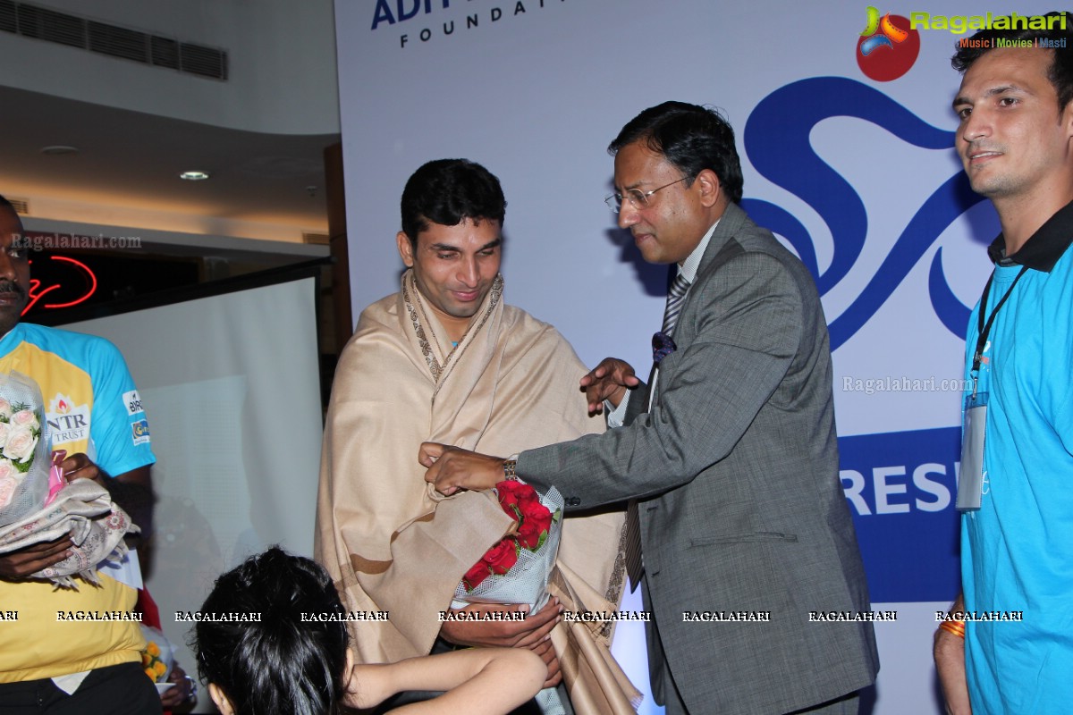Aditya Mehta Foundation Donation Presentation Programme at Inorbit Mall, Hyderabad