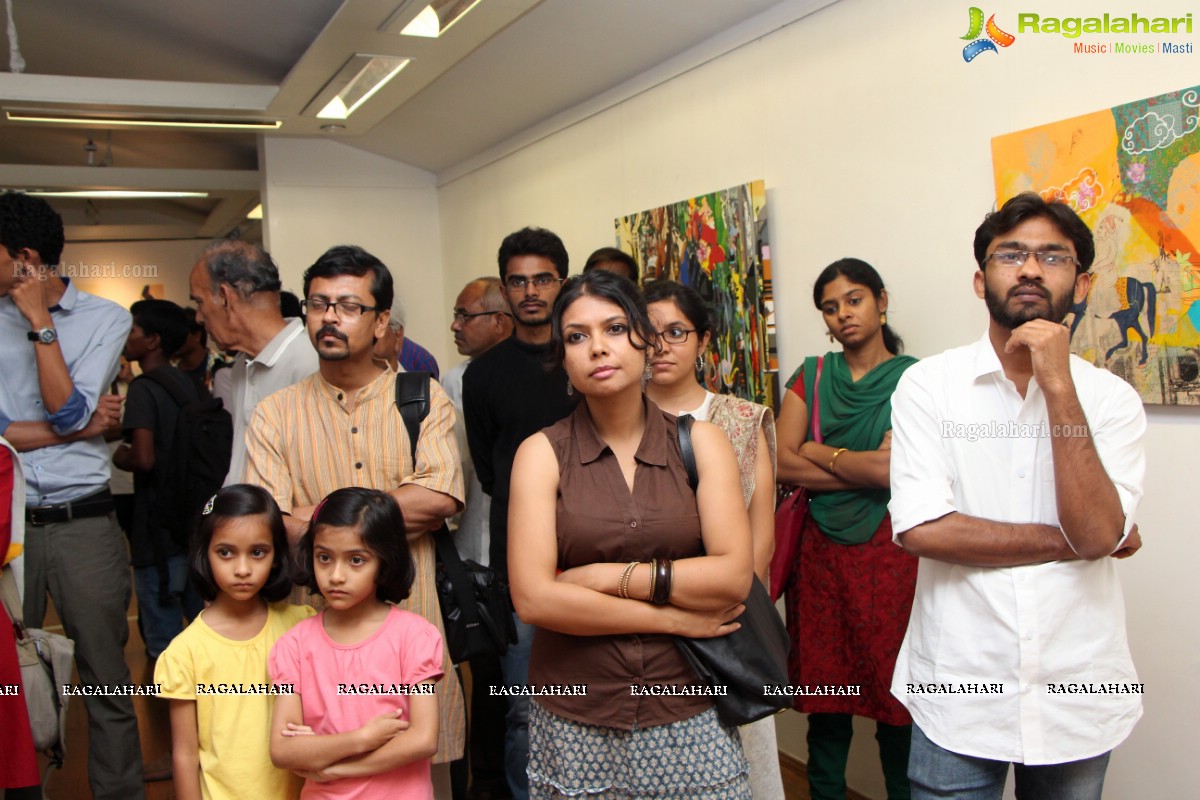 Reflections on Hyderabad from a Distance Curated by Anja Ellenberger at Kalakriti Art Gallery, Hyderabad