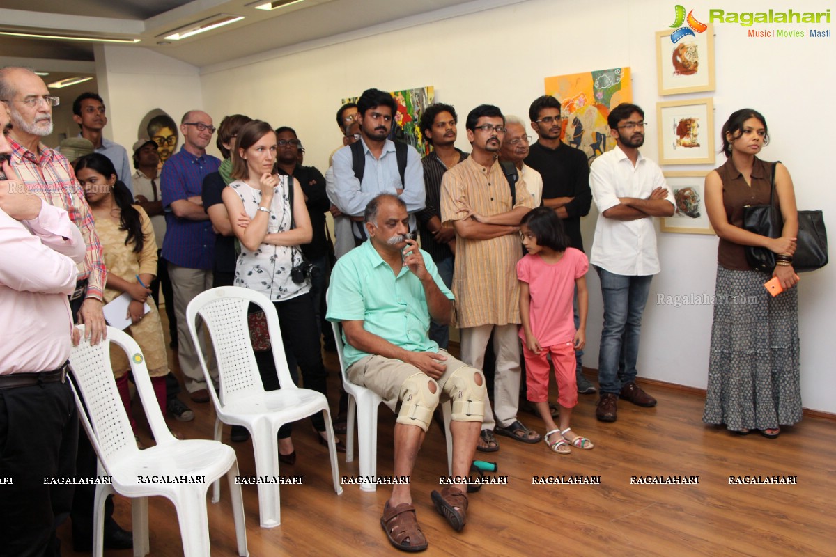 Reflections on Hyderabad from a Distance Curated by Anja Ellenberger at Kalakriti Art Gallery, Hyderabad