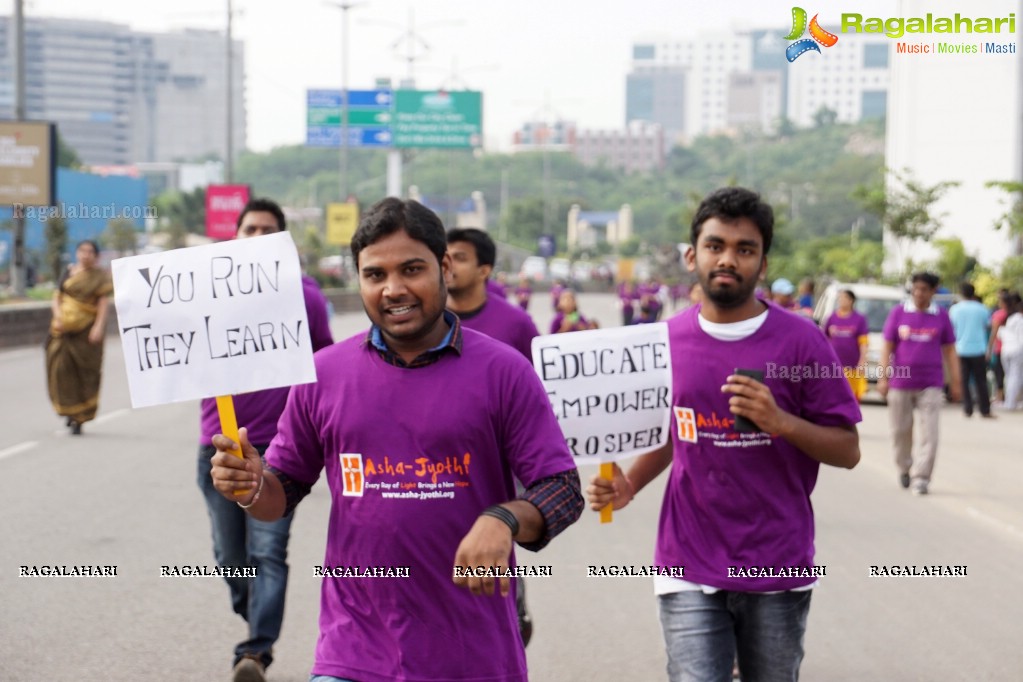 Asha Jyothi 5K Run, Hyderabad