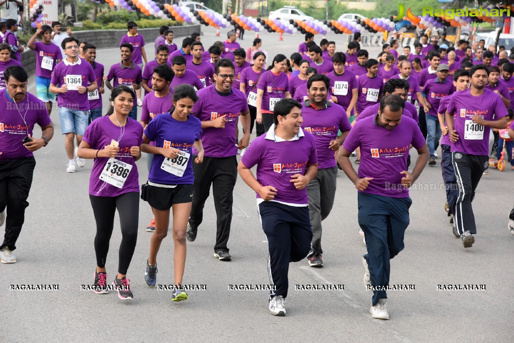 Asha Jyothi 5K Run, Hyderabad