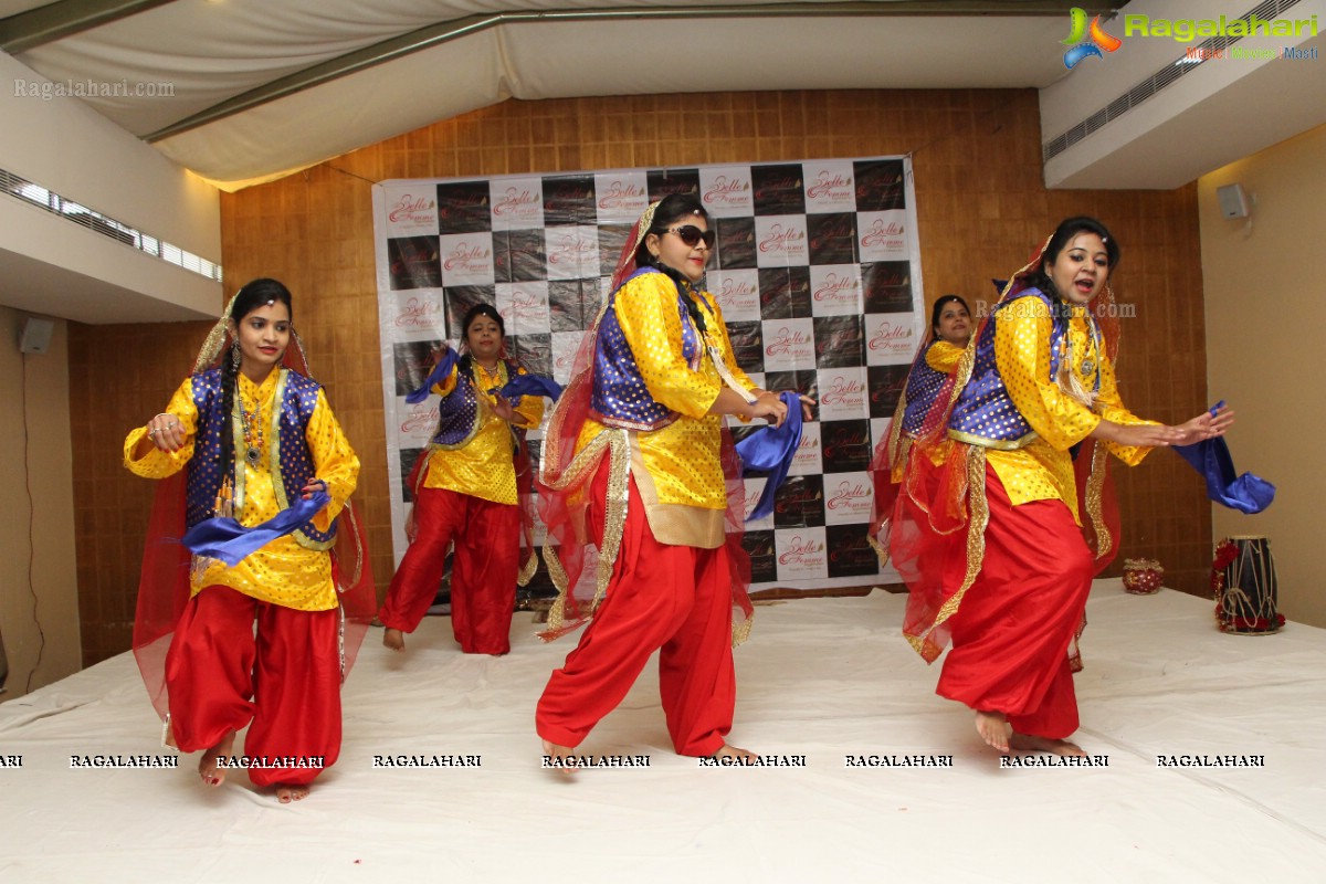 A Group Dance Competition by The Belle Femme Organisation at Royal Reve, Hyderabad