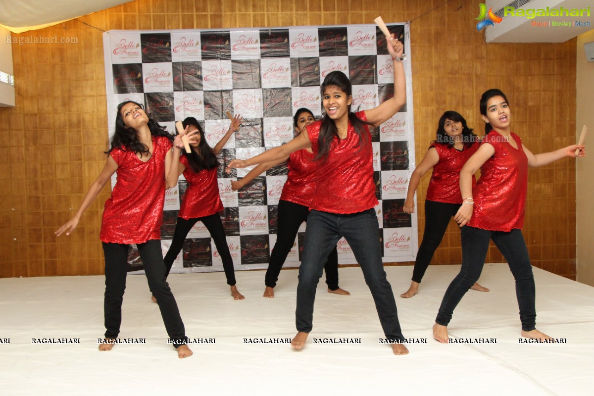 A Group Dance Competition by The Belle Femme Organisation at Royal Reve, Hyderabad