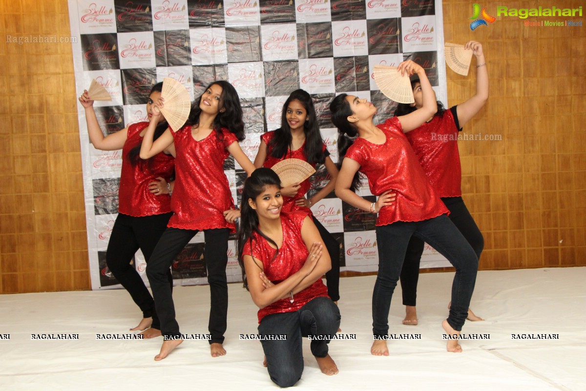 A Group Dance Competition by The Belle Femme Organisation at Royal Reve, Hyderabad