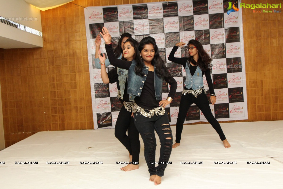 A Group Dance Competition by The Belle Femme Organisation at Royal Reve, Hyderabad