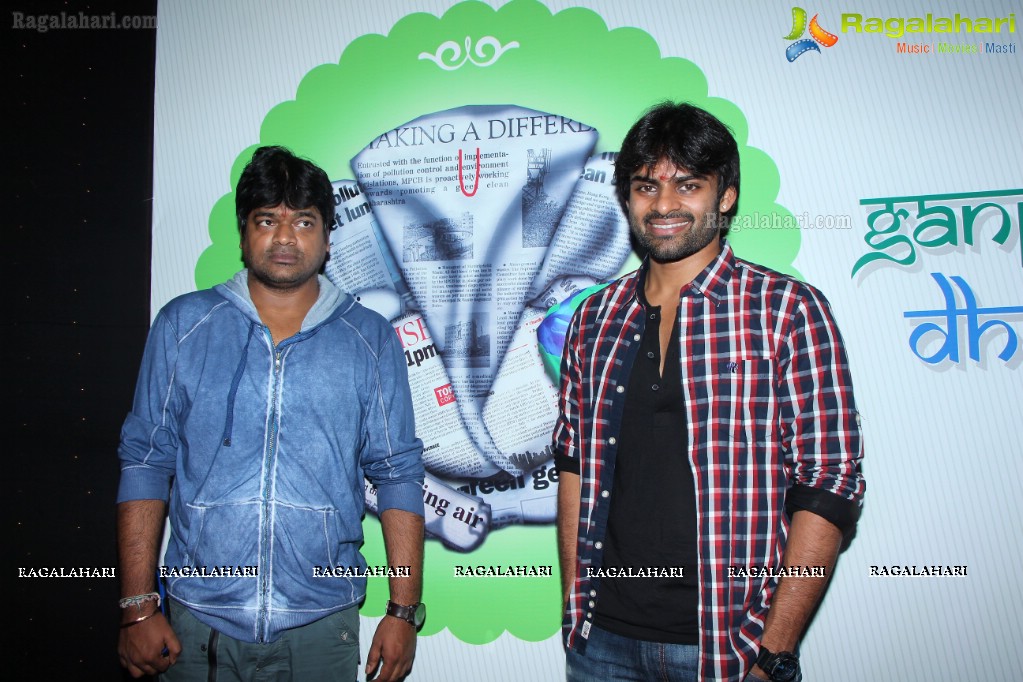 Sai Dharam Tej Performs Aarthi to 92.7 BIG FM’s BIG Green Ganesha in Hyderabad