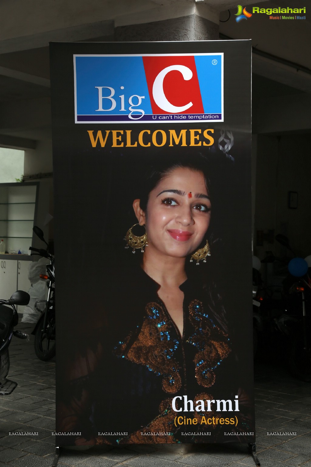 Charmme at Big C Scratch and Win Event, Hyderabad