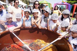 Christmas Cake Mixing