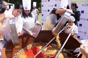 Christmas Cake Mixing