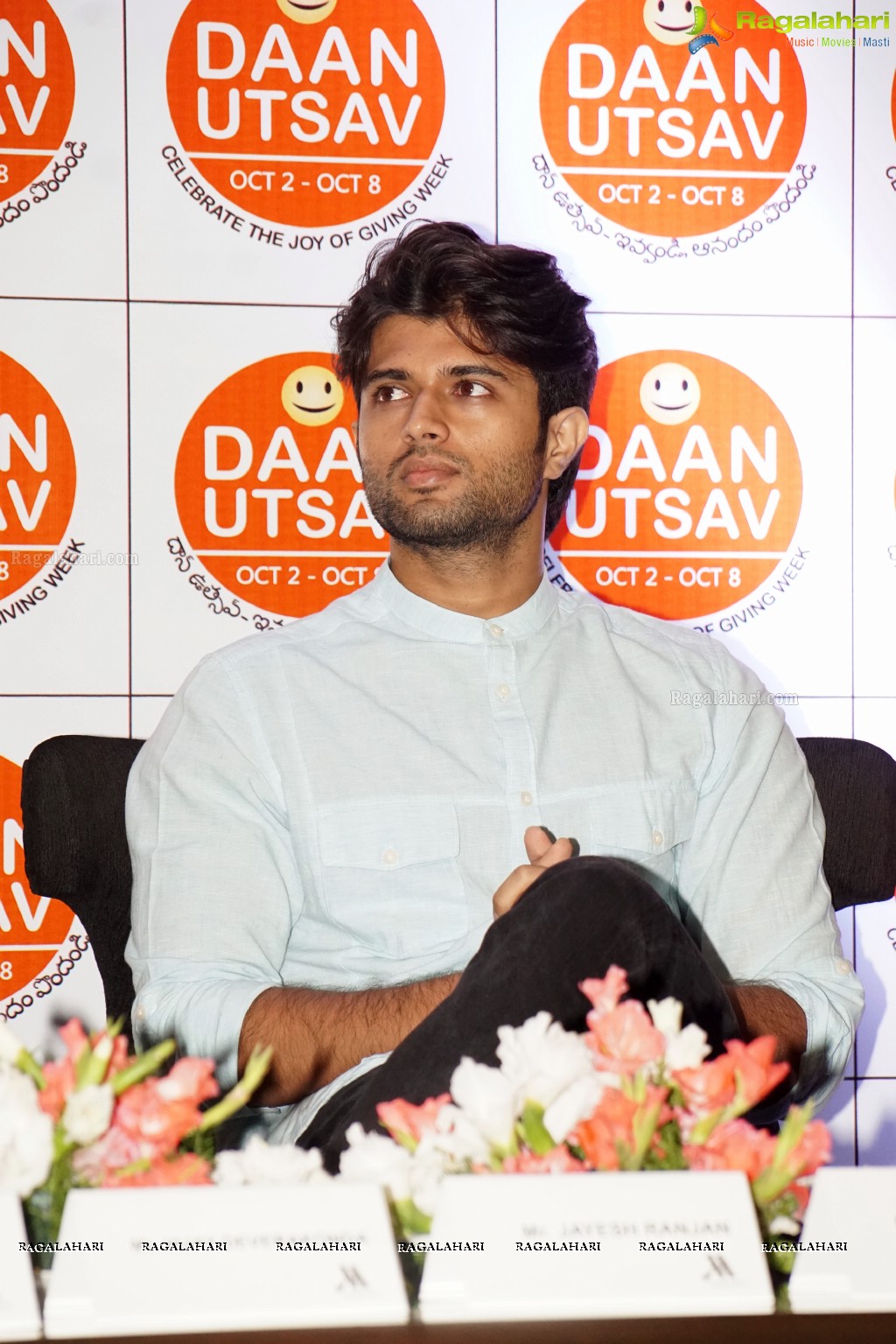 Announcement of 7th Edition of Daan Utsav - The Joy of Giving Week 2015