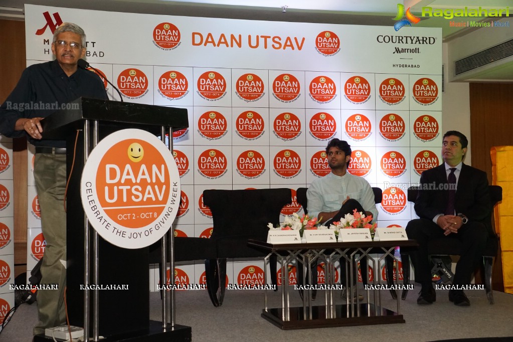 Announcement of 7th Edition of Daan Utsav - The Joy of Giving Week 2015