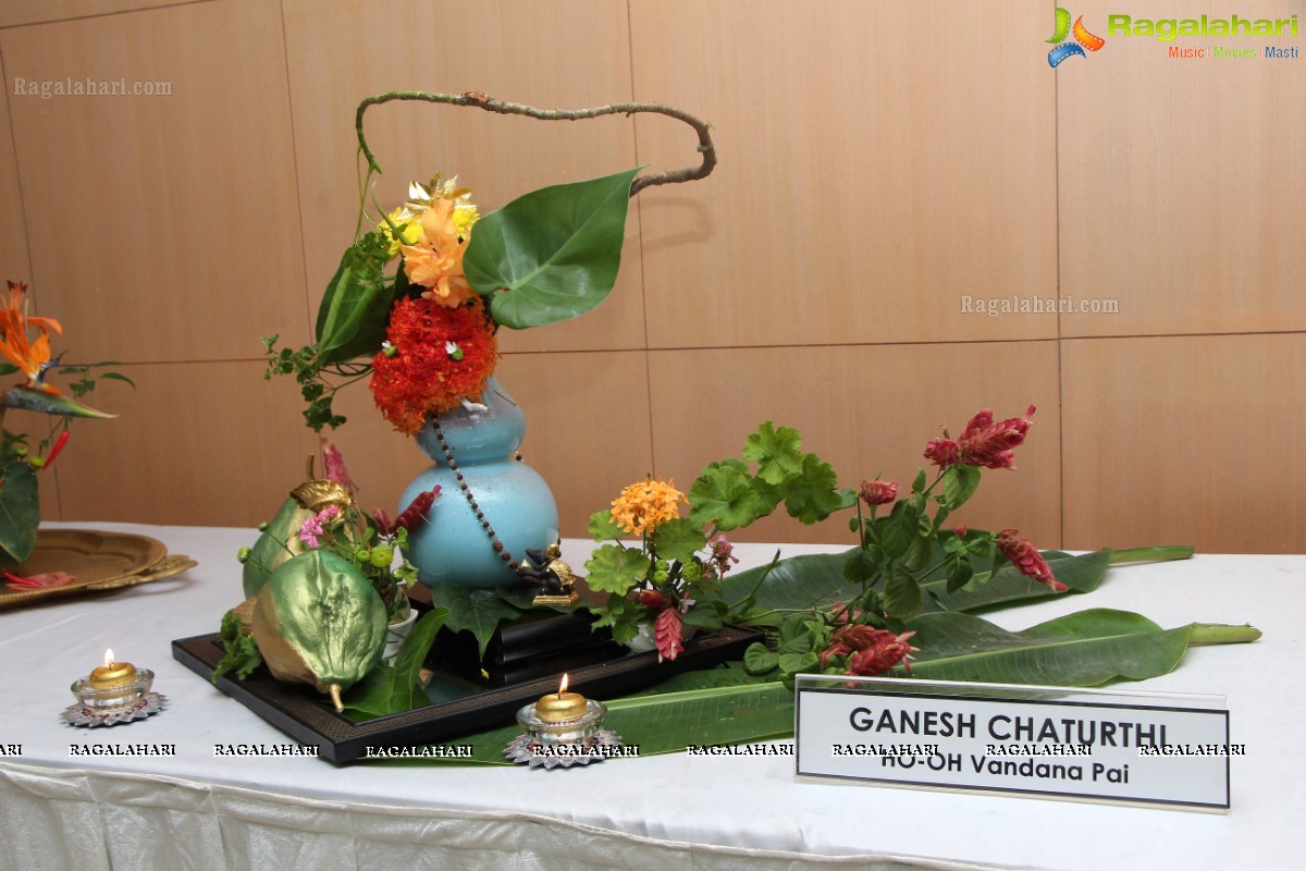 Festivals of India - Poola Panduga by Ikebana International Hyderabad Chapter