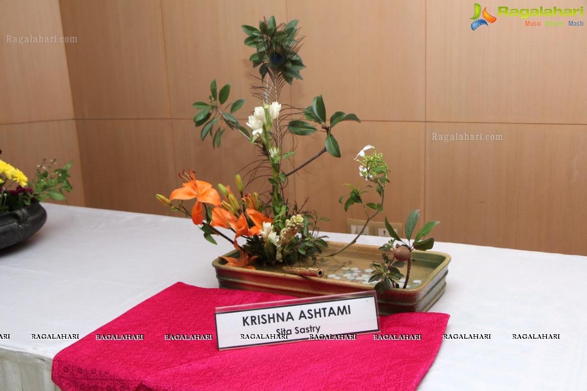 Festivals of India - Poola Panduga by Ikebana International Hyderabad Chapter