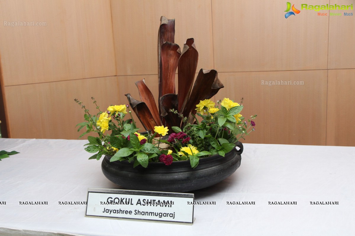 Festivals of India - Poola Panduga by Ikebana International Hyderabad Chapter