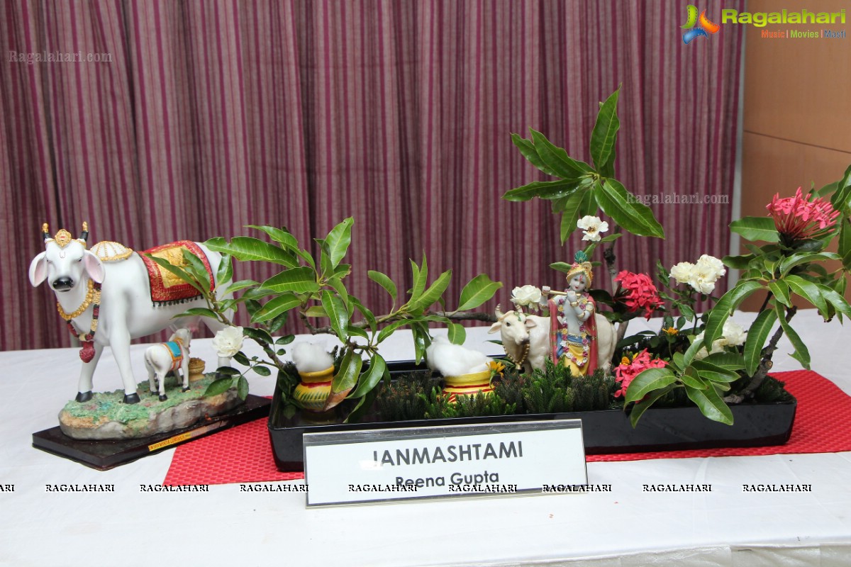 Festivals of India - Poola Panduga by Ikebana International Hyderabad Chapter