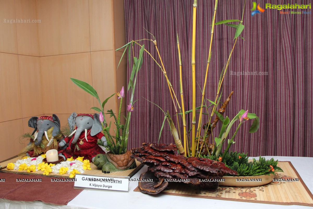 Festivals of India - Poola Panduga by Ikebana International Hyderabad Chapter