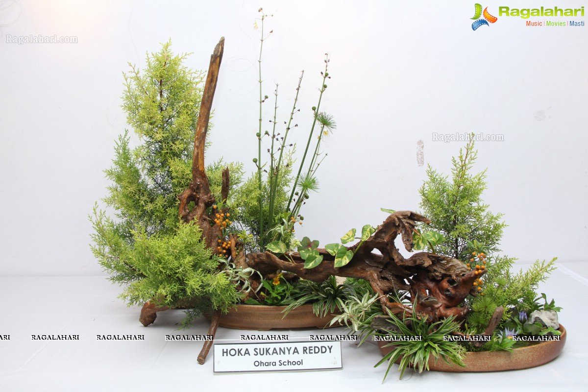 Festivals of India - Poola Panduga by Ikebana International Hyderabad Chapter