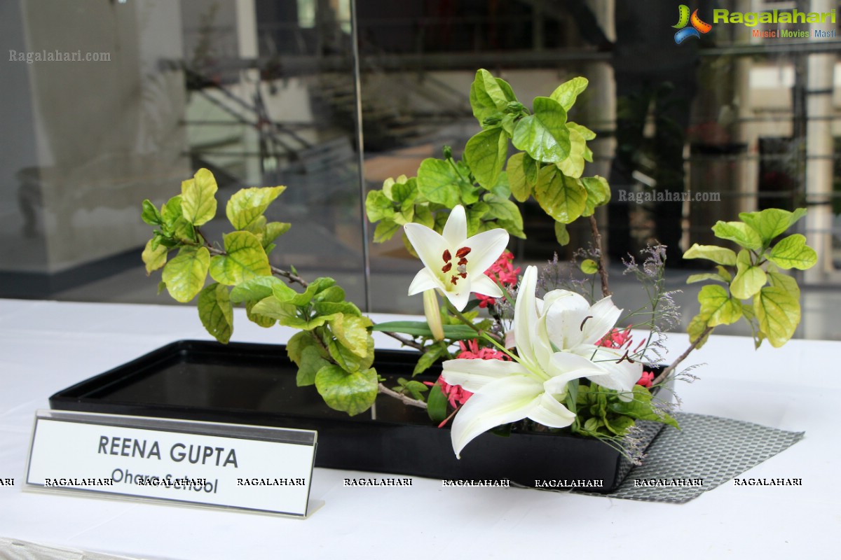 Festivals of India - Poola Panduga by Ikebana International Hyderabad Chapter