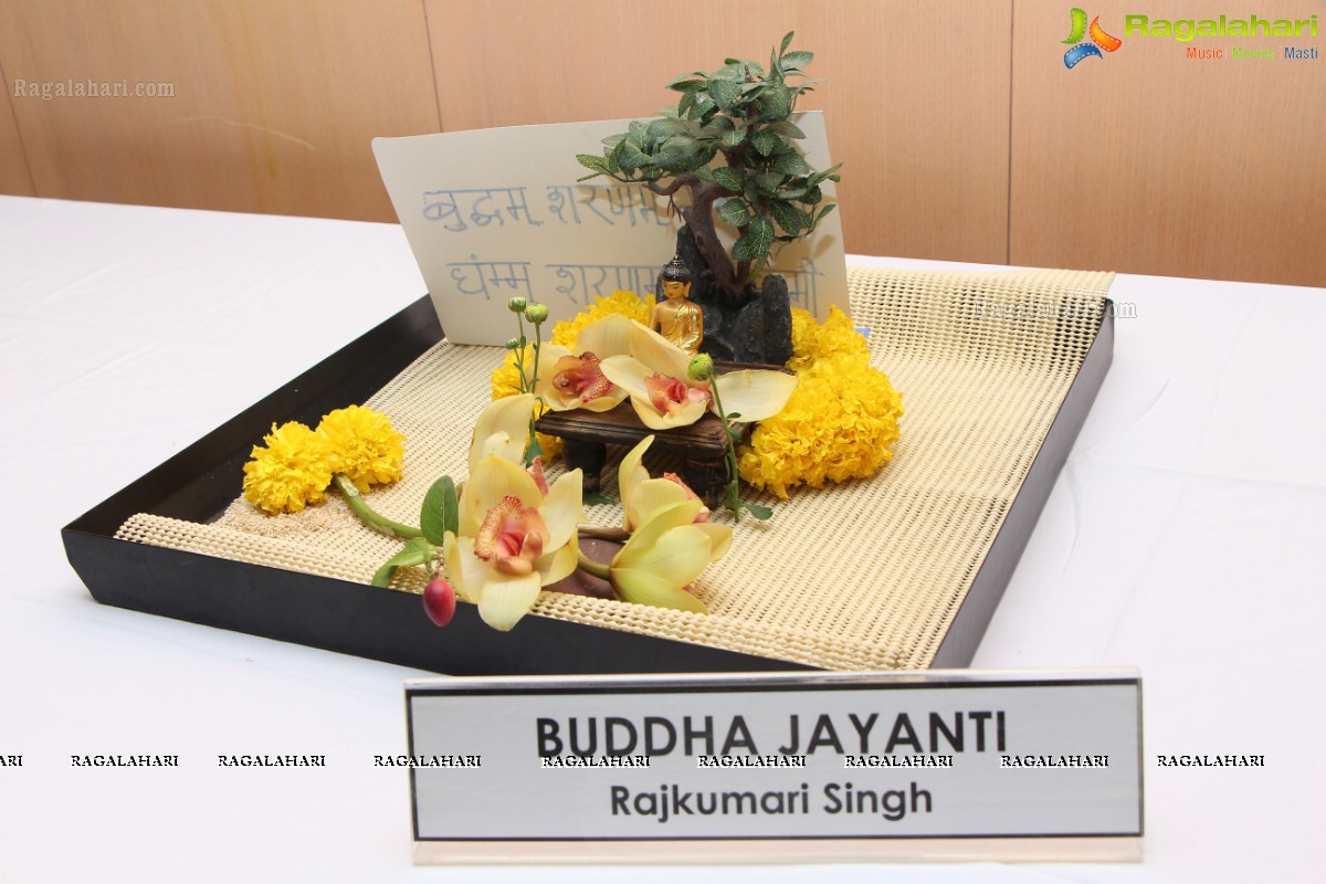 Festivals of India - Poola Panduga by Ikebana International Hyderabad Chapter